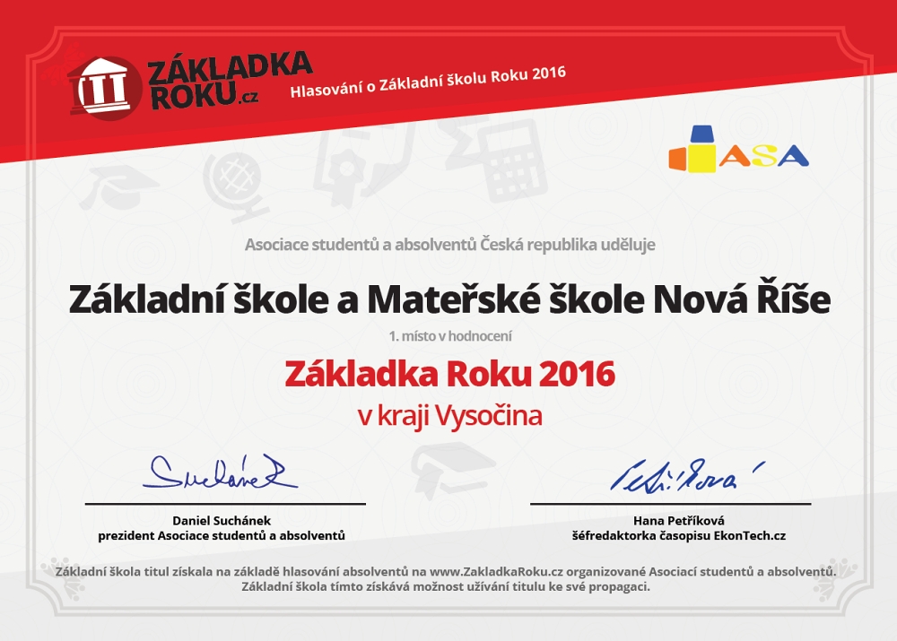 Základka roku 2016